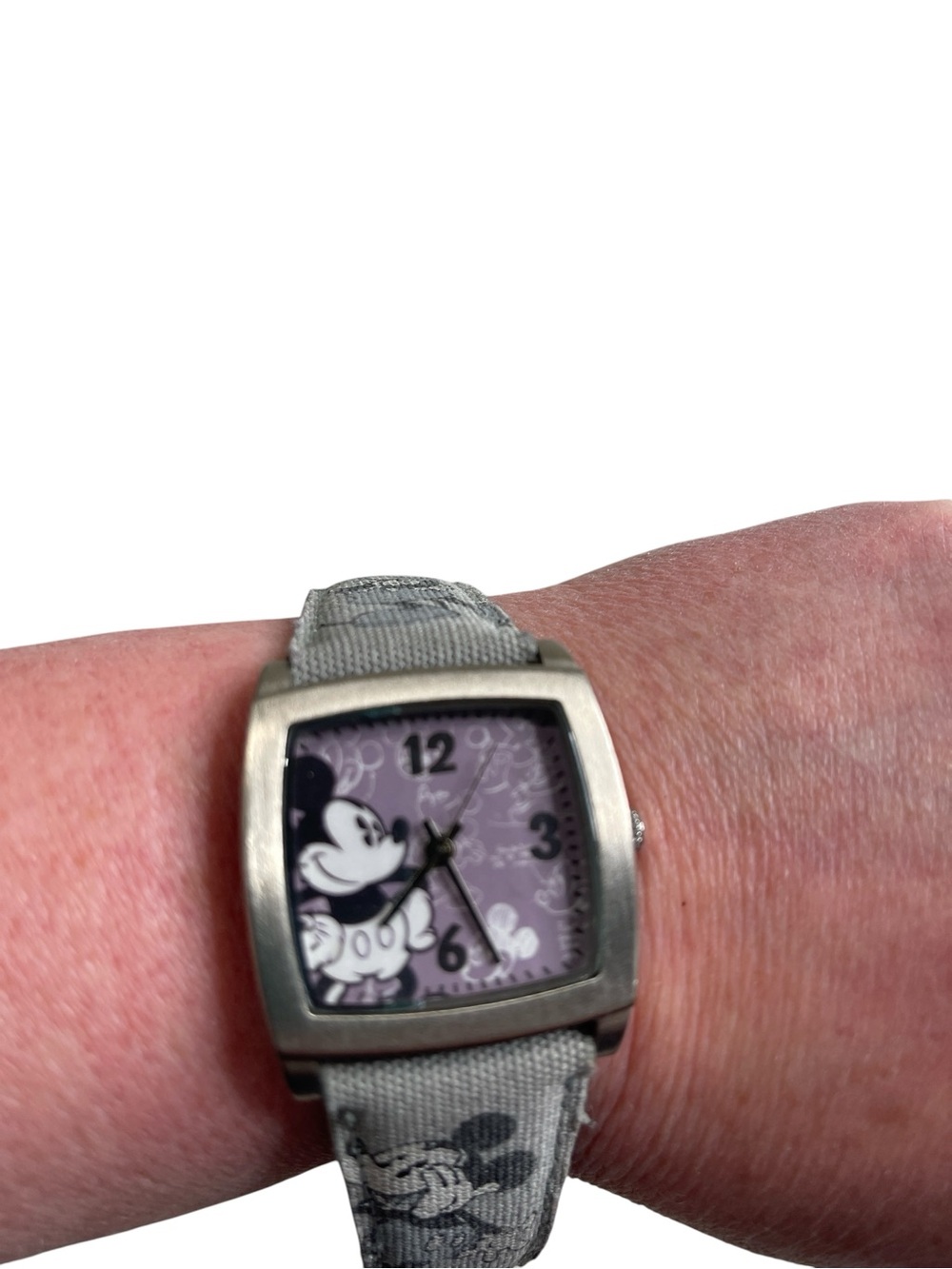 Vintage Unisex Disney Parks Limited Release Mickey Mouse Quartz Watch Gray
